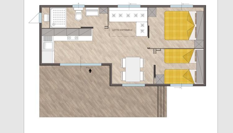 Casa Mobile Gustocamp A Cavallino Treporti Exteriér fotografie